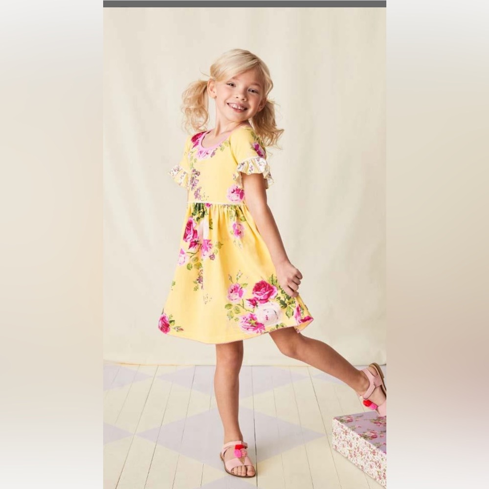 Enchanted Floral Print Dress